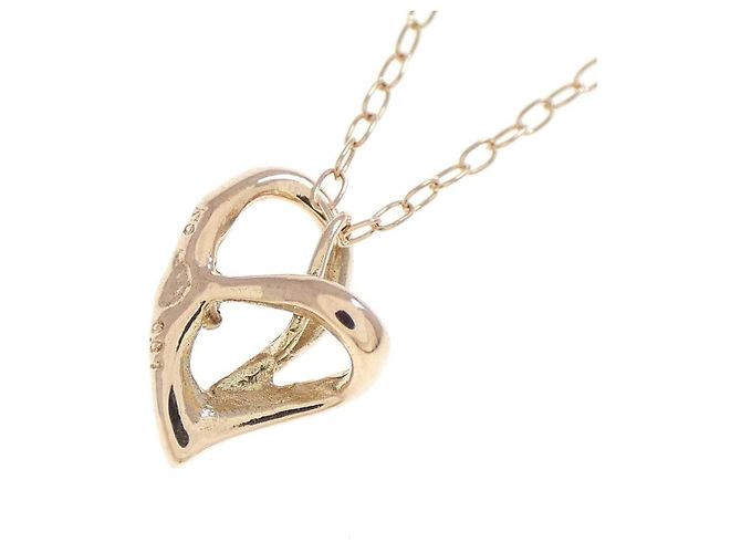 Autre Marque K10 Pink Gold Diamantenhalskette - Ansicht 4