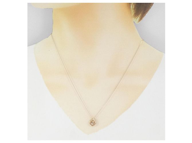 Autre Marque Collar de Diamantes Au750 Rosa - vista 6