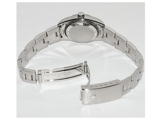 Reloj Rolex Oyster Perpetual de acero inoxidable Rosa - vista 2