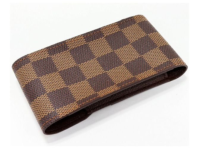 Louis Vuitton Etui Cigarette Damier Cigarette Case Castaño - vista 2