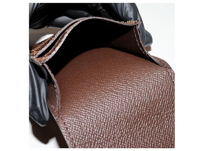 Louis Vuitton Etui Cigarette Damier Cigarette Case Castaño - vista 4