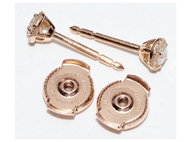 Orecchini Tiffany & Co. Soleste Au750 Diamond Rosa - vista 5