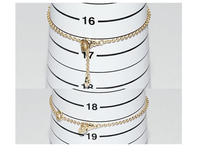 Bulgari Bvlgari B.zero1 Au750 Bracelet Misura 17 D'oro - vista 2