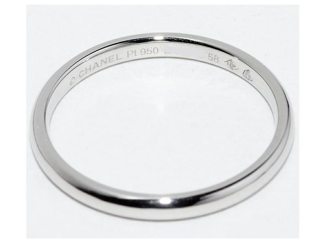 Anello Chanel Parisian Pt950 Misura 17 Argento - vista 4