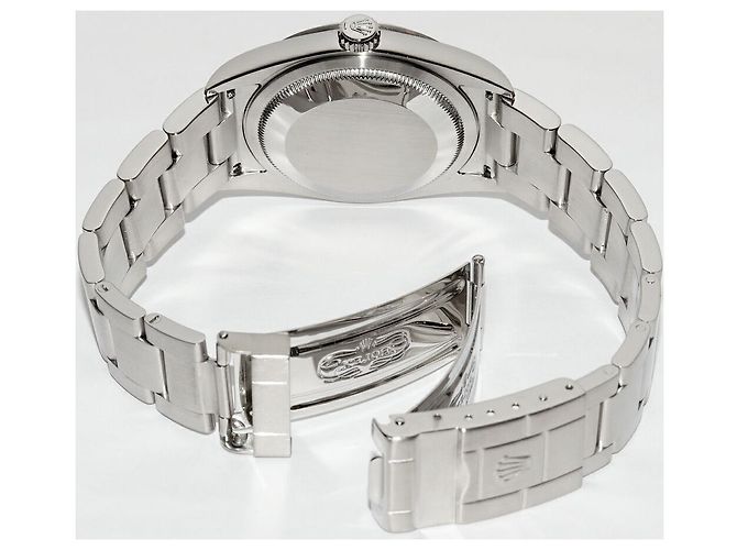 Rolex Explorer I Stainless Steel Preto - vista 2
