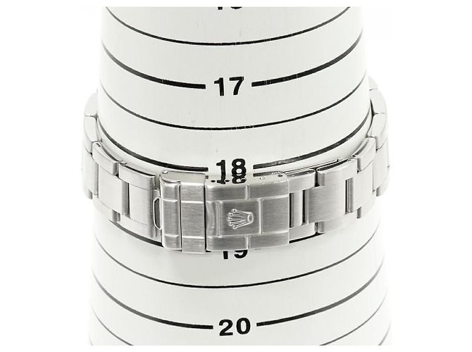 Rolex Explorer I Stainless Steel Preto - vista 5