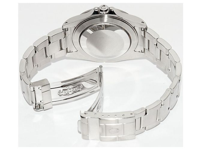 Reloj Rolex Explorer II de acero inoxidable Negro - vista 2