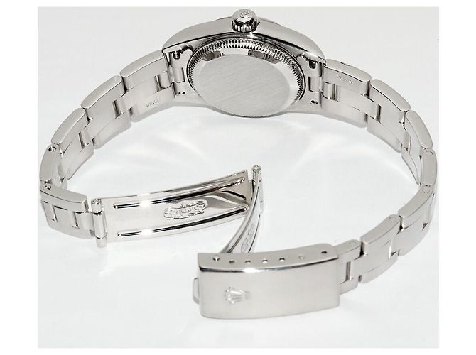Reloj Rolex Oyster Perpetual de acero inoxidable Rosa - vista 2