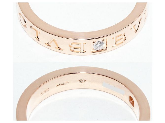 Bulgari Bvlgari B.zero1 Au750 Diamantring Größe 20 Golden - Ansicht 5