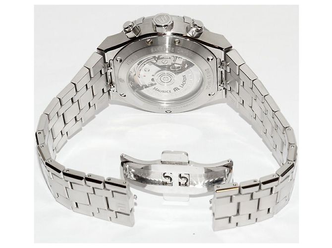Autre Marque Reloj Maurice Lacroix AIKON de acero inoxidable Negro - vista 2