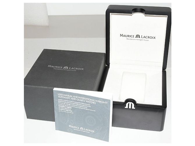 Autre Marque Reloj Maurice Lacroix AIKON de acero inoxidable Negro - vista 3