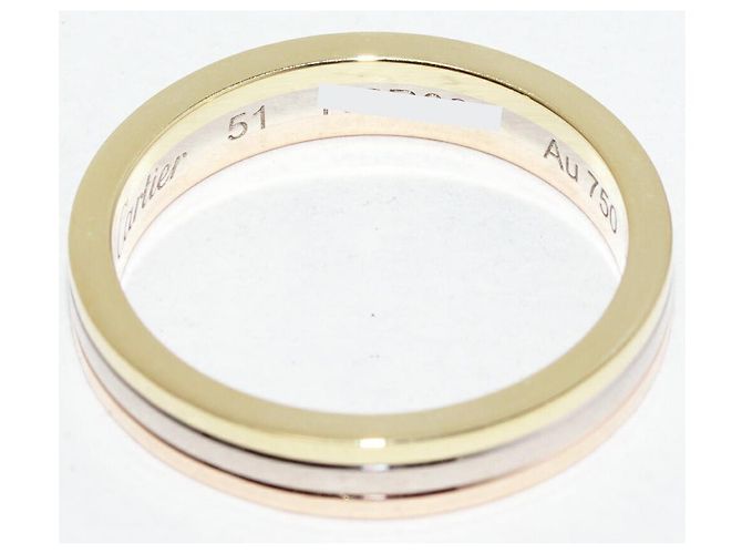 Cartier Louis Cartier Vendome Au750 Ring Größe 51 Golden - Ansicht 5