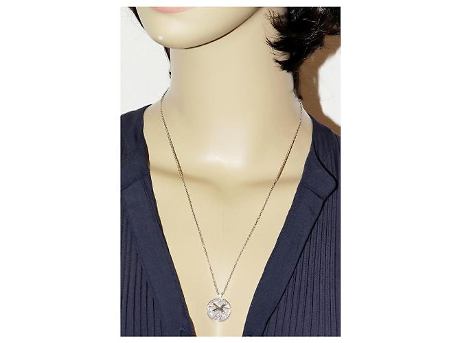 Collana Chaumet Jeux de Liens Harmony Au750 Diamanti Argento - vista 2