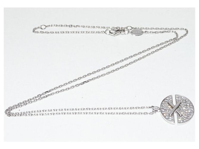 Collana Chaumet Jeux de Liens Harmony Au750 Diamanti Argento - vista 4