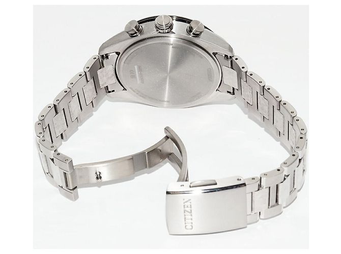 Autre Marque CITIZEN ATTESA Actline Platinum Shine Collection Titanuhr Silber - Ansicht 2