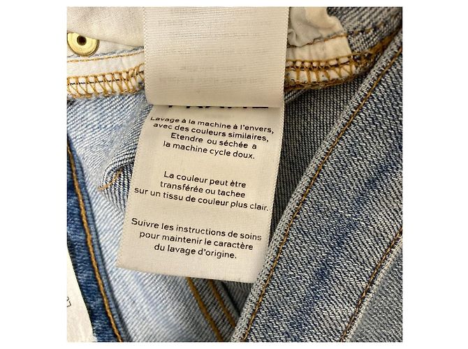 Autre Marque FRAME DENIM Calças Le Boy Denim Azul - vista 7