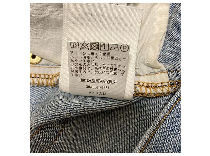Autre Marque FRAME DENIM Calças Le Boy Denim Azul - vista 9