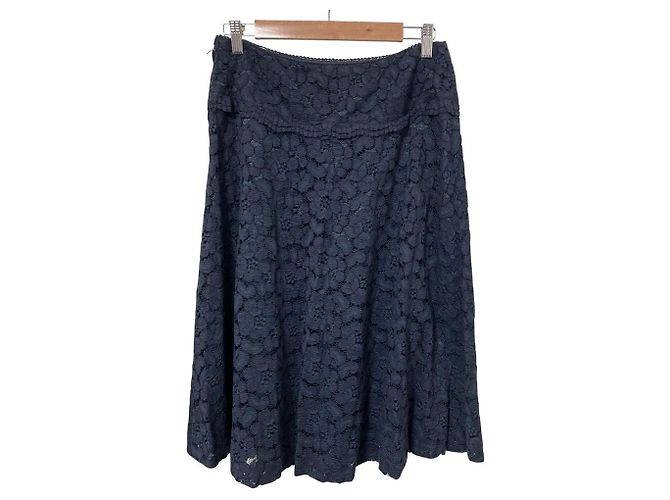Autre Marque Gonna in pizzo INGEBORG Blu Blu navy - vista 2