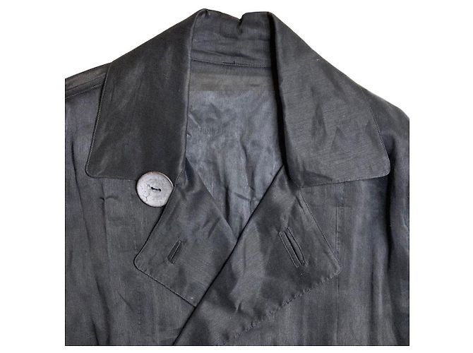 Autre Marque Chaqueta Jurgen Lehl de mezcla de lino y seda Negro - vista 4