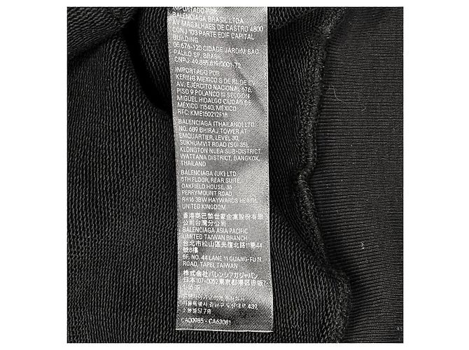Sudadera con capucha Balenciaga BB Pullover Negro - vista 10