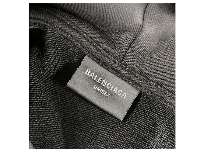 Sudadera con capucha Balenciaga BB Pullover Negro - vista 3