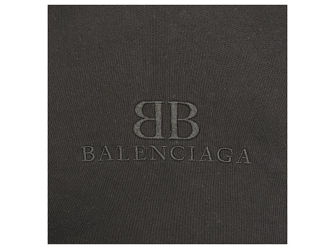 Sudadera con capucha Balenciaga BB Pullover Negro - vista 5