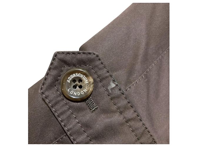 Autre Marque Aquascutum Down Liner Single Trench Coat Braun - Ansicht 12