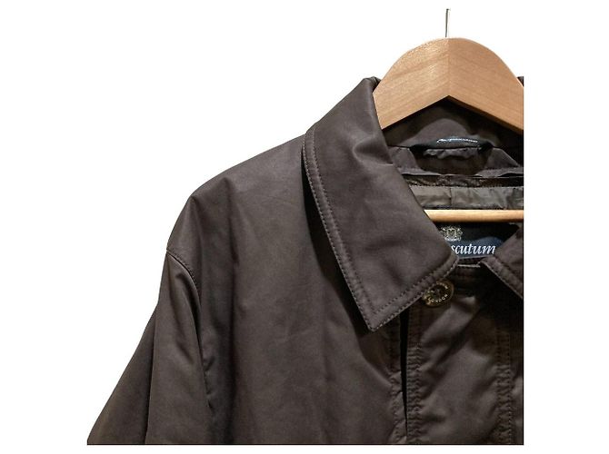 Autre Marque Aquascutum Down Liner Single Trench Coat Braun - Ansicht 2
