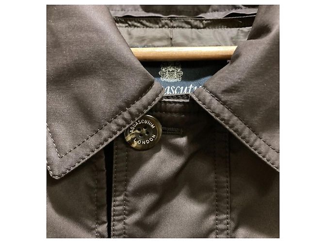 Autre Marque Aquascutum Down Liner Single Trench Coat Braun - Ansicht 3