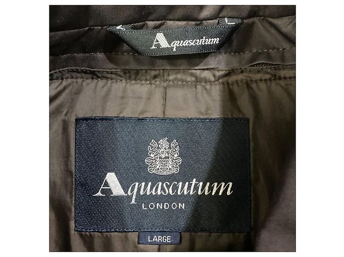 Autre Marque Aquascutum Down Liner Single Trench Coat Braun - Ansicht 9