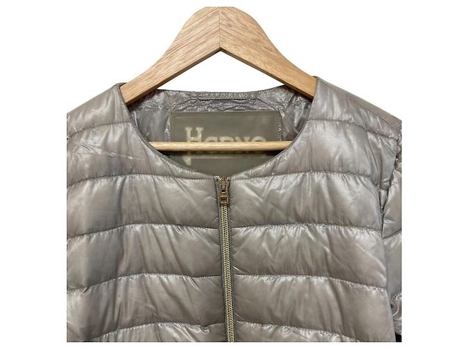 Autre Marque Herno leichte Daunenjacke Beige - Ansicht 4