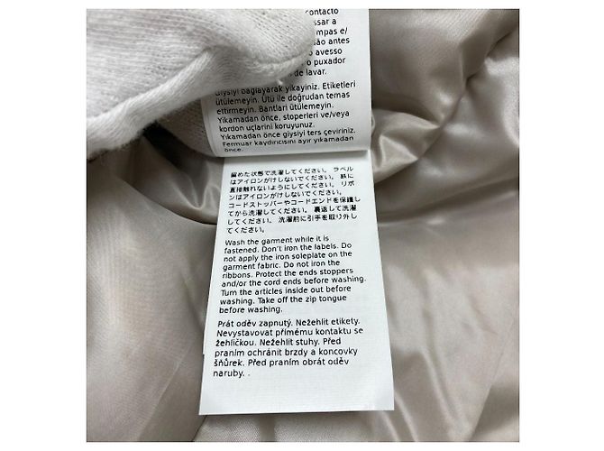 Max Mara The Cube GREENGO CAMELUXE Padding Vest Aus weiß - Ansicht 10