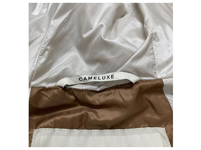 Max Mara The Cube GREENGO CAMELUXE Padding Vest Aus weiß - Ansicht 7