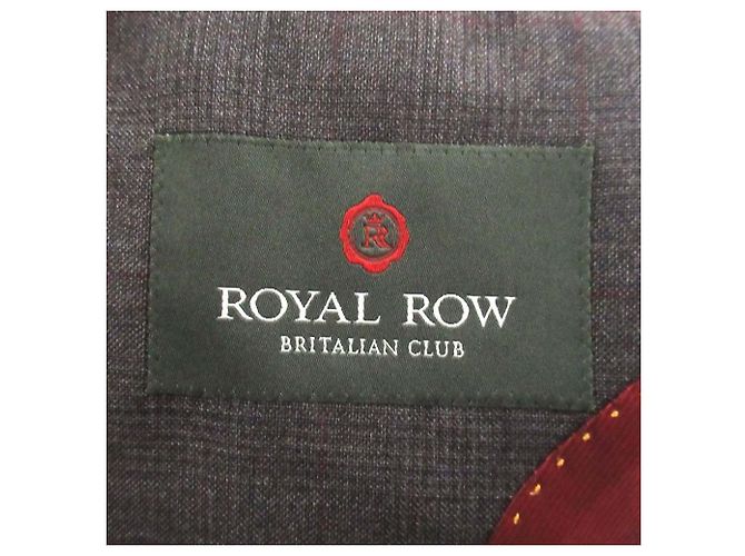 Autre Marque Conjunto de Traje de Lana a Cuadros Royal Row Britalian Club - vista 13
