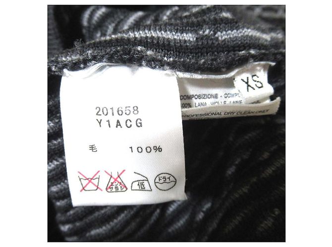 Yves Saint Laurent Gemusterter Strickpullover mit Rollkragen Braun - Ansicht 4