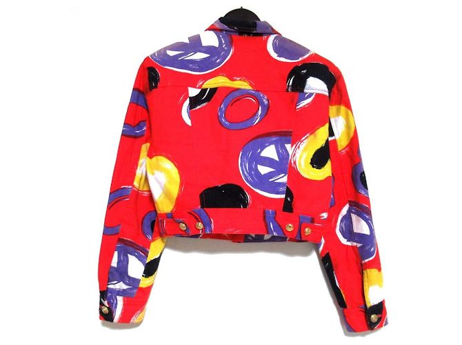 Giacca imbottita Moschino Jeans Rosso - vista 2