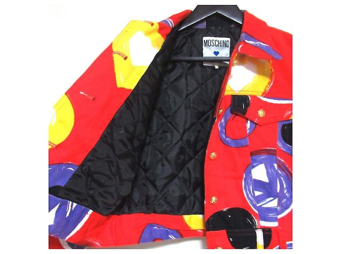 Giacca imbottita Moschino Jeans Rosso - vista 4
