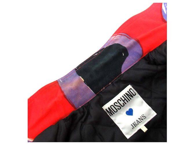 Giacca imbottita Moschino Jeans Rosso - vista 5