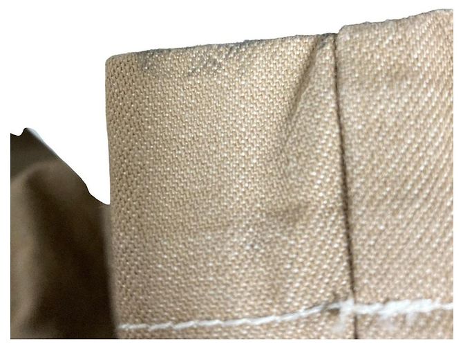Autre Marque AMERI Denimhose mit Falten Braun - Ansicht 6