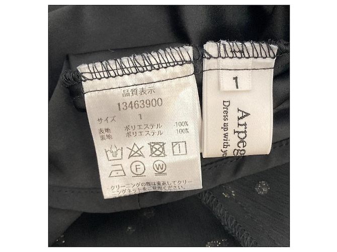 Autre Marque Abito Arpege Story Dot Jacquard Nero - vista 5