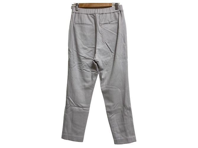 theory luxe MAX YOL Wollhose Braun Grau - Ansicht 2