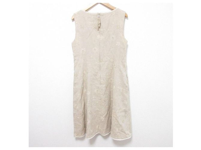 Autre Marque FOXEY Bloom Embroidery Kleid Beige - Ansicht 2