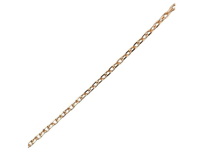 Autre Marque Collier 4℃ en or jaune K10 et diamants Doré - vue 4