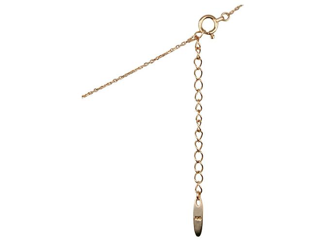 Autre Marque Collier 4℃ en or jaune K10 et diamants Doré - vue 5