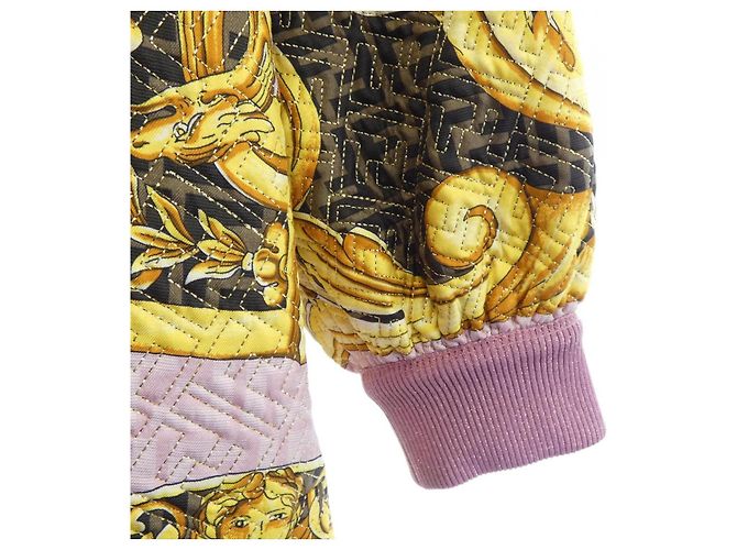 Autre Marque Blusón de seda Fendace FJ7259 AIE3 Castaño Rosa - vista 7