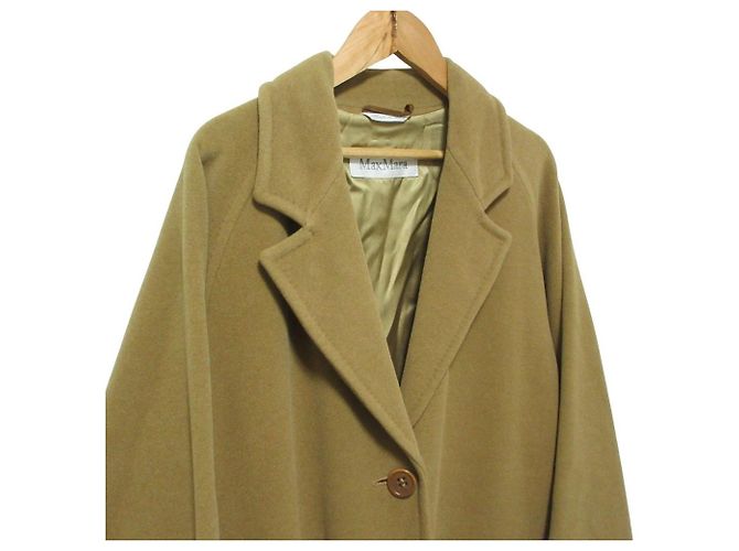 Cappotto in lana angora Max Mara Bronzo - vista 3