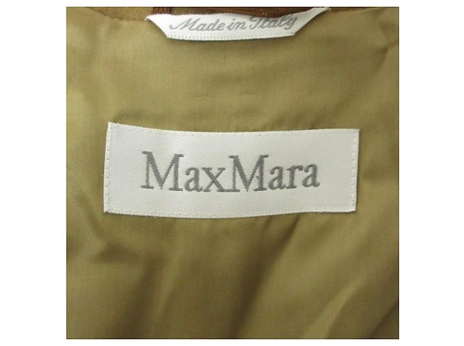 Cappotto in lana angora Max Mara Bronzo - vista 7