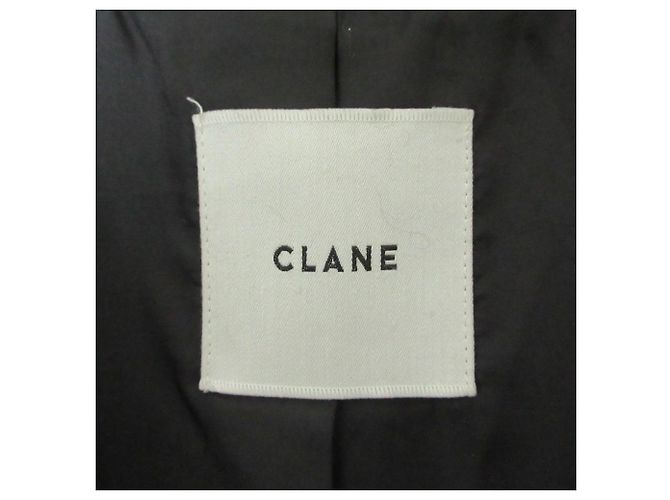 Autre Marque CLANE SHORT SHAGGY COCOON OVER COAT Abrigo de lana Negro - vista 3