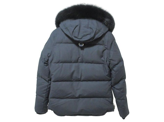 Autre Marque Moose Knuckles Fox Fur Down Jacket Blue Navy blue - view 2
