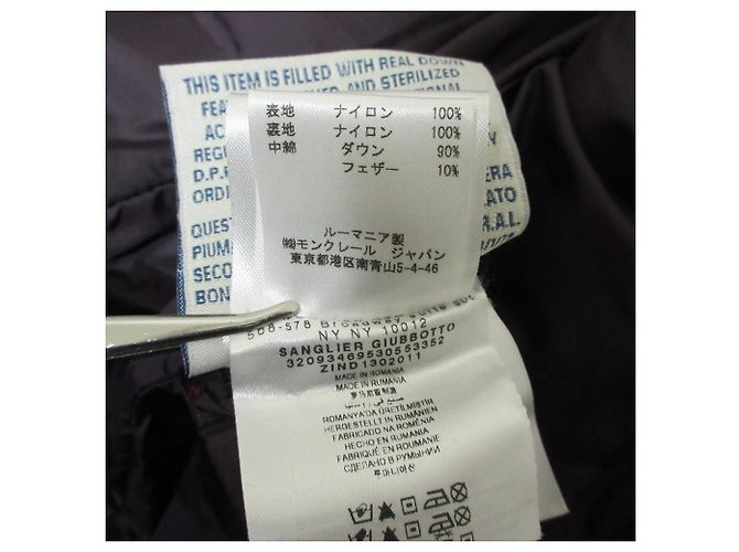 Chaqueta de plumón Moncler SANGLIER Púrpura - vista 10